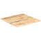 vidaXL Table Top Solid Mango Wood 25-27 mm 80x80 cm
