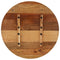 vidaXL Round Table Top 70 cm 15-16 mm Solid Reclaimed Wood