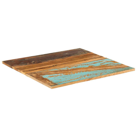 vidaXL Square Table Top 70x70 cm 15-16 mm Solid Reclaimed Wood