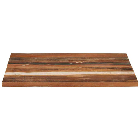 vidaXL Square Table Top 70x70 cm 25-27 mm Solid Reclaimed Wood