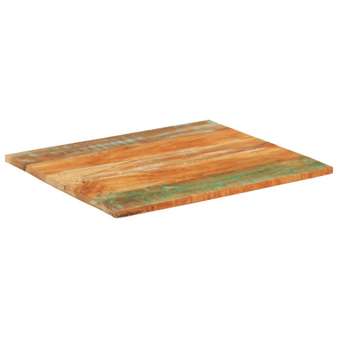 vidaXL Rectangular Table Top 70x80 cm 25-27 mm Solid Reclaimed Wood