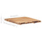 vidaXL Table Top Solid Acacia Wood 58x(50-60)x3.8 cm