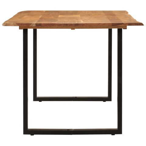 vidaXL Dining Table 180x90x76 cm Solid Acacia Wood