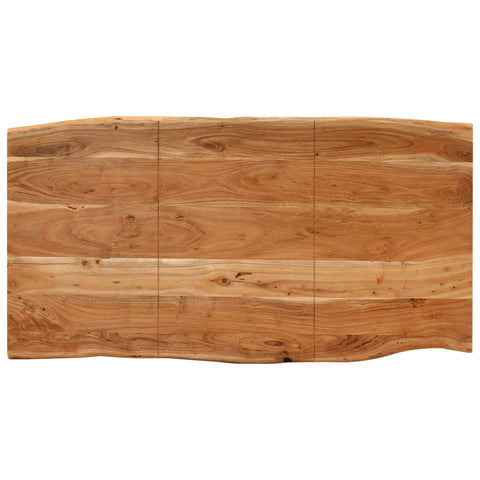 vidaXL Dining Table 154x80x76 cm Solid Acacia Wood