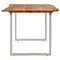 vidaXL Dining Table 180x90x76 cm Solid Acacia Wood