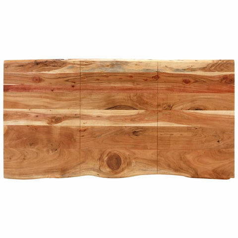 vidaXL Dining Table 154x80x76 cm Solid Acacia Wood