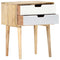 vidaXL Bedside Cabinet 47x35x59 cm Solid Mango Wood