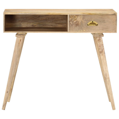 vidaXL Console Table 90x45x75 cm Solid Mango Wood
