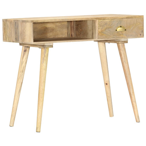 vidaXL Console Table 90x45x75 cm Solid Mango Wood