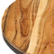 vidaXL Nesting Tables 2 pcs Solid Acacia Wood