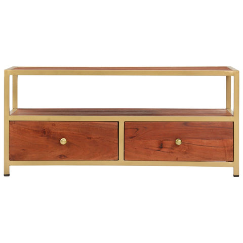 vidaXL Coffee Table 90x50x40 cm Solid Acacia Wood