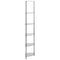 vidaXL 6-Tier Shelf Transparent 30x30x160 cm Tempered Glass