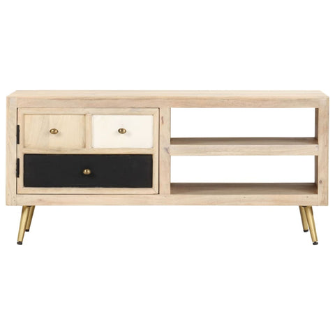 vidaXL Coffee Table 90x45x40 cm Solid Mango Wood
