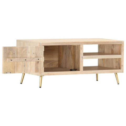vidaXL Coffee Table 90x45x40 cm Solid Mango Wood