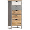 vidaXL Drawer Cabinet 45x30x105 cm Solid Mango Wood