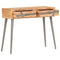 vidaXL Console Table 90x30x75 cm Solid Acacia Wood