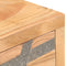 vidaXL Console Table 90x30x75 cm Solid Acacia Wood