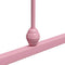 284512 vidaXL Bed Frame without Mattress Pink Metal 120x200 cm