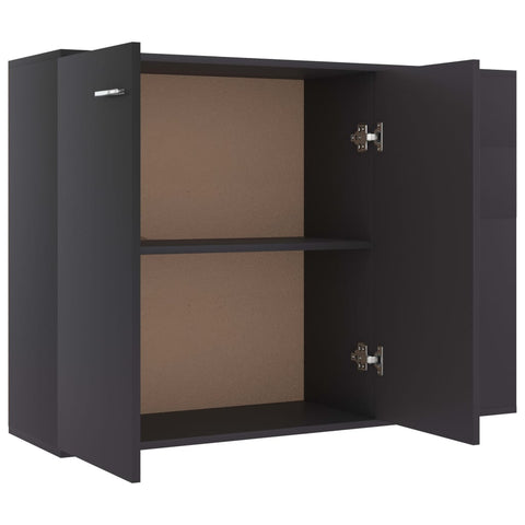 vidaXL Sideboard Grey 105x30x75 cm Engineered Wood