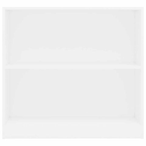vidaXL Bookshelf White 80x24x75 cm Engineered Wood