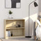 vidaXL Bookshelf Sonoma Oak 80x24x75 cm Engineered Wood