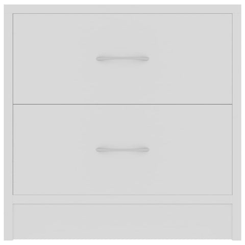 vidaXL Bedside Cabinet White 40x30x40 cm Engineered Wood