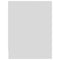 vidaXL Bedside Cabinets 2 pcs White 40x30x40 cm Engineered Wood