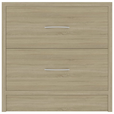 vidaXL Bedside Cabinets 2 pcs Sonoma Oak 40x30x40 cm Engineered Wood