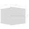 vidaXL Bedside Cabinets 2 pcs White 40x30x30 cm Engineered Wood