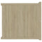 vidaXL Bedside Cabinet Sonoma Oak 40x30x30 cm Engineered Wood