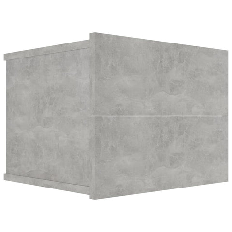 vidaXL Bedside Cabinets 2 pcs Concrete Grey 40x30x30 cm Engineered Wood