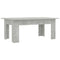 vidaXL Coffee Table Concrete Grey 100x60x42 cm Engineered Wood