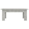 vidaXL Coffee Table Concrete Grey 100x60x42 cm Engineered Wood