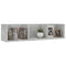 vidaXL CD Wall Shelf Concrete Grey 75x18x18 cm Engineered Wood