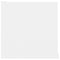 vidaXL CD Wall Shelf White 100x18x18 cm Engineered Wood