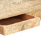 vidaXL Coffee Table 110x50x45 cm Hand Painted Solid Mango Wood