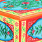 vidaXL Hand Painted Console Table 80x35x75 cm Solid Mango Wood