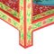 vidaXL Hand Painted Console Table 80x35x75 cm Solid Mango Wood