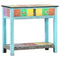 vidaXL Hand Painted Console Table 80x35x75 cm Solid Mango Wood