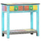 vidaXL Hand Painted Console Table 80x35x75 cm Solid Mango Wood