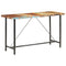 vidaXL Bar Table 180x70x107 cm Solid Reclaimed Wood