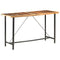 vidaXL Bar Table 180x70x107 cm Solid Reclaimed Wood