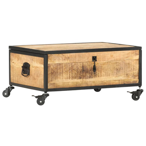 vidaXL Coffee Table 70x50x33 cm Solid Mango Wood