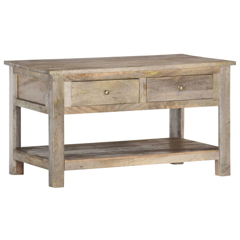 vidaXL Coffee Table 82x52x47 cm Solid Mango Wood