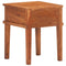 vidaXL Bedside Cabinet 40x40x50 cm Solid Acacia Wood