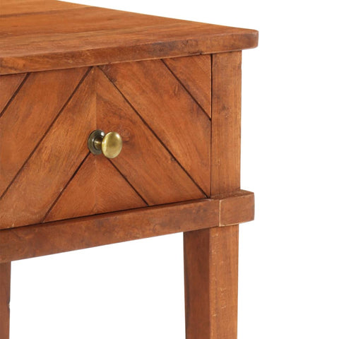 vidaXL Bedside Cabinet 40x40x50 cm Solid Acacia Wood