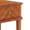 vidaXL Bedside Cabinet 40x40x50 cm Solid Acacia Wood