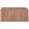vidaXL Coffee Table 70x70x30 cm Solid Teak Wood