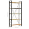 vidaXL 5-Tier Bookcase 90x30x180 cm Solid Reclaimed Wood