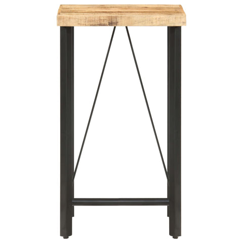 vidaXL Bar Table 60x60x107 cm Rough Mango Wood